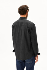 Armedangels Armedangels, Araamo Flannel Shirt, anthrazit mel., S