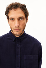 Armedangels Armedangels, Corduroy LS Shirt, tinted navy, S