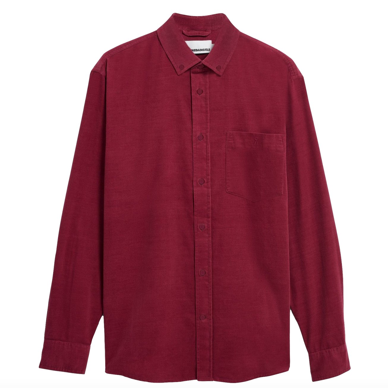 Armedangels Armedangels, Corduroy LS Shirt, velvet red, L