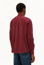 Armedangels Armedangels, Corduroy LS Shirt, velvet red, L
