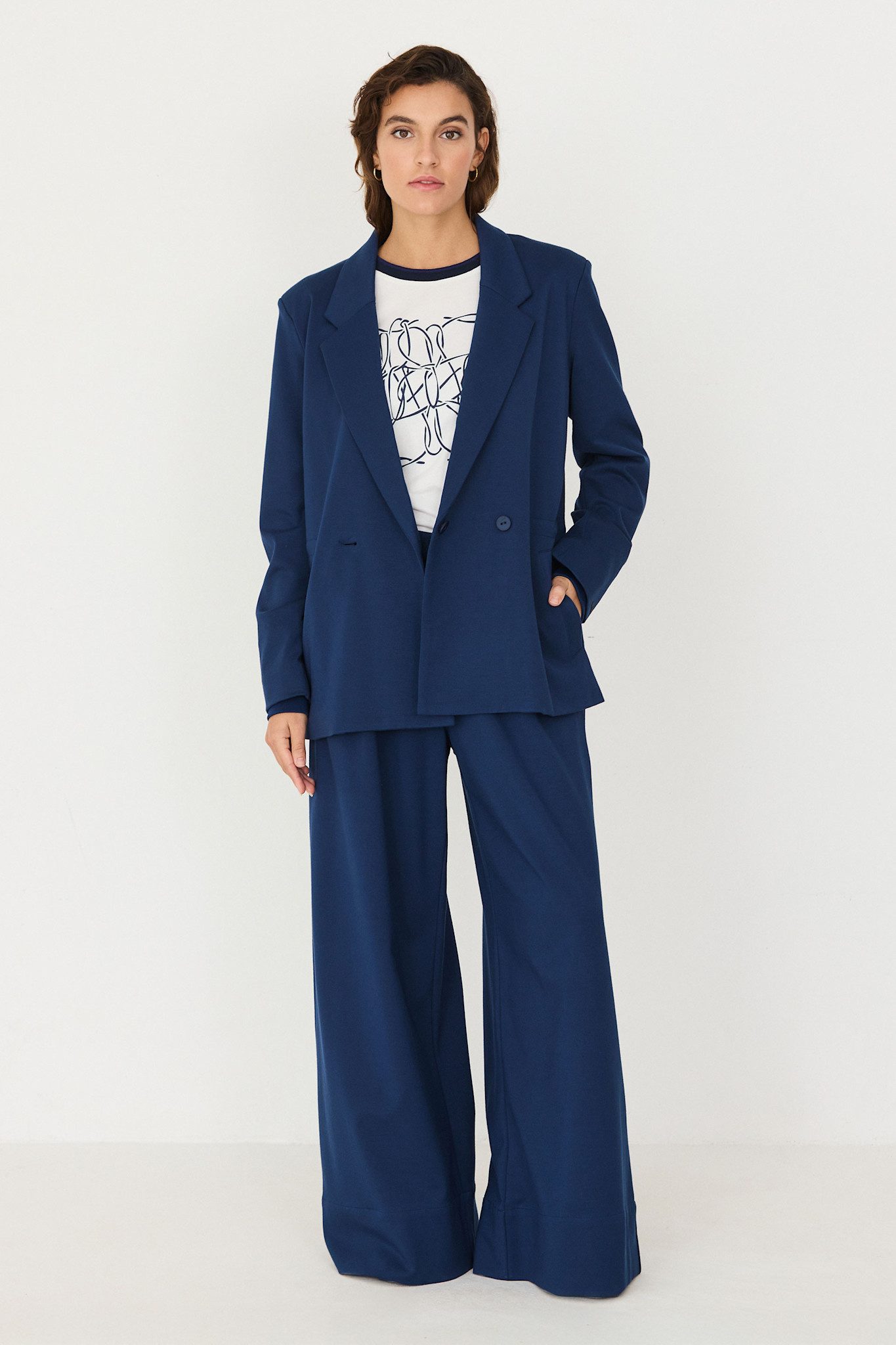 Skunkfunk Skfk, Nia Trouser, dark blue, M (40)
