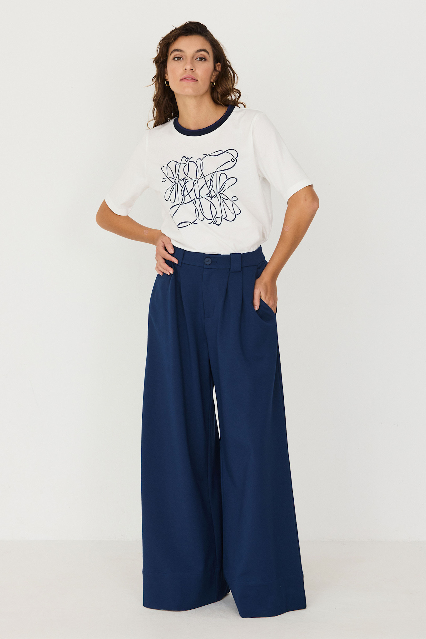 Skunkfunk Skfk, Nia Trouser, dark blue, M (40)