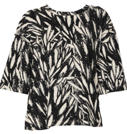 Skunkfunk Skfk, Lariz GOTS T-Shirt, leaves, M (40)