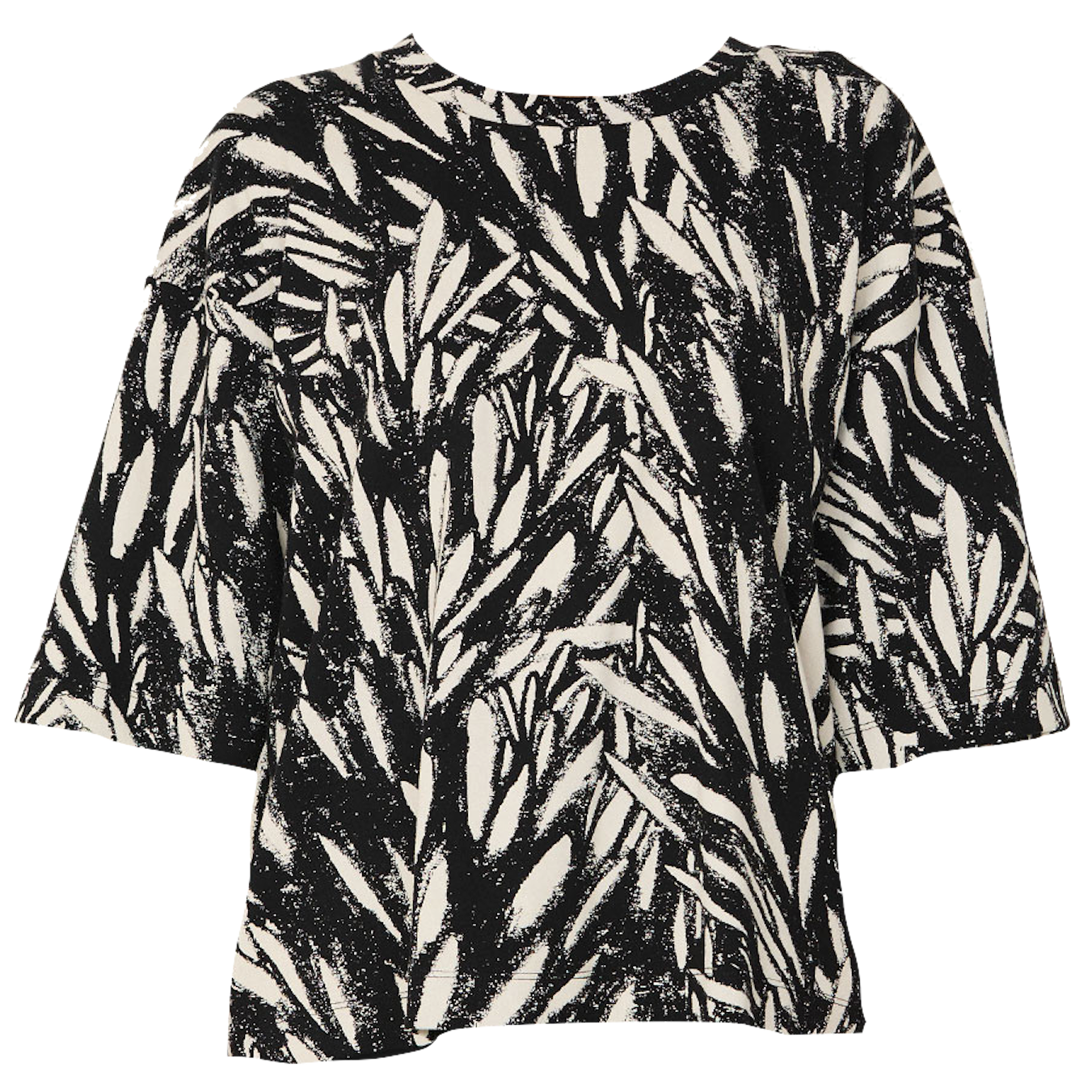 Skunkfunk Skfk, Lariz GOTS T-Shirt, leaves, S (38)