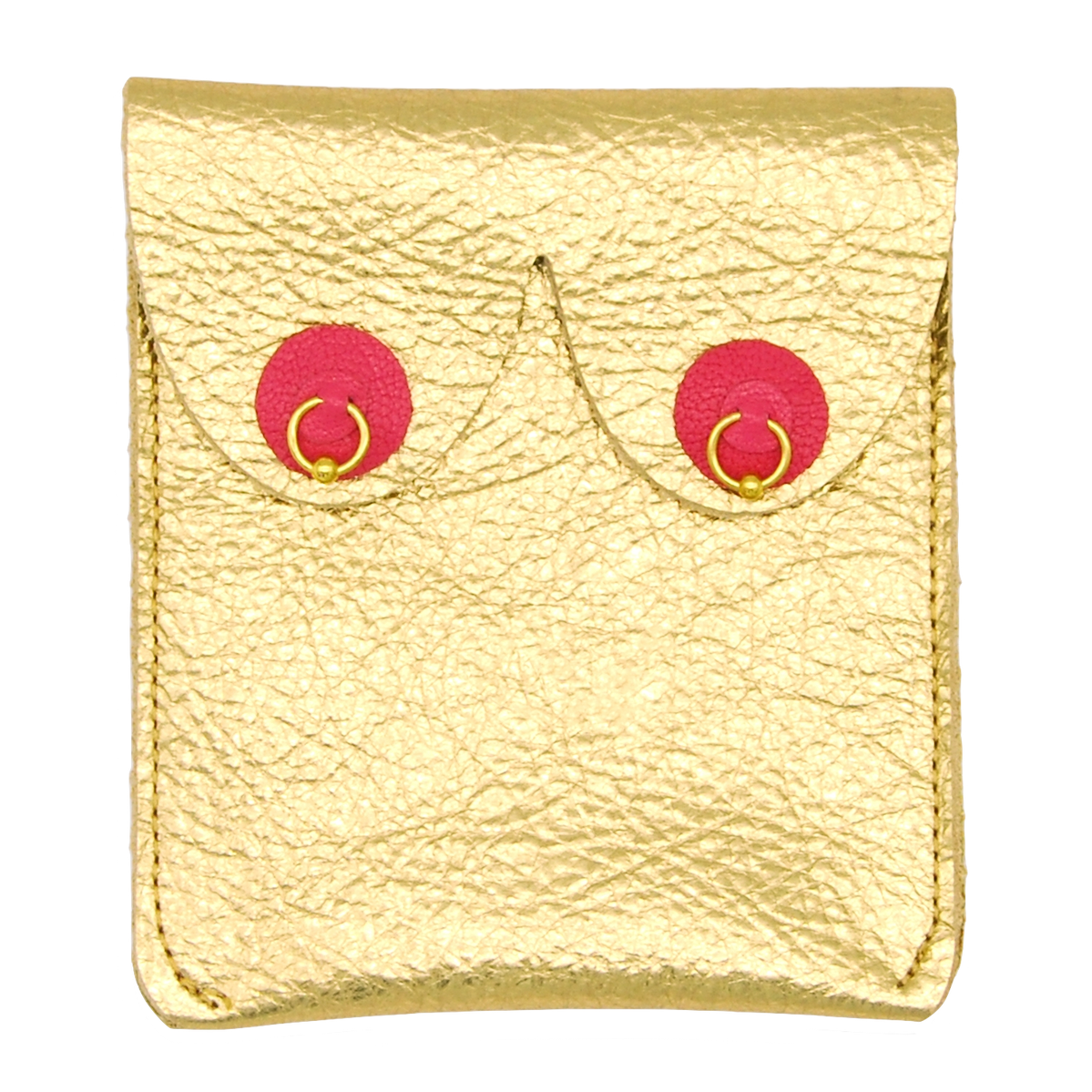 Alkemest Alkemest, Boob Pouch Piercing, gold metallic
