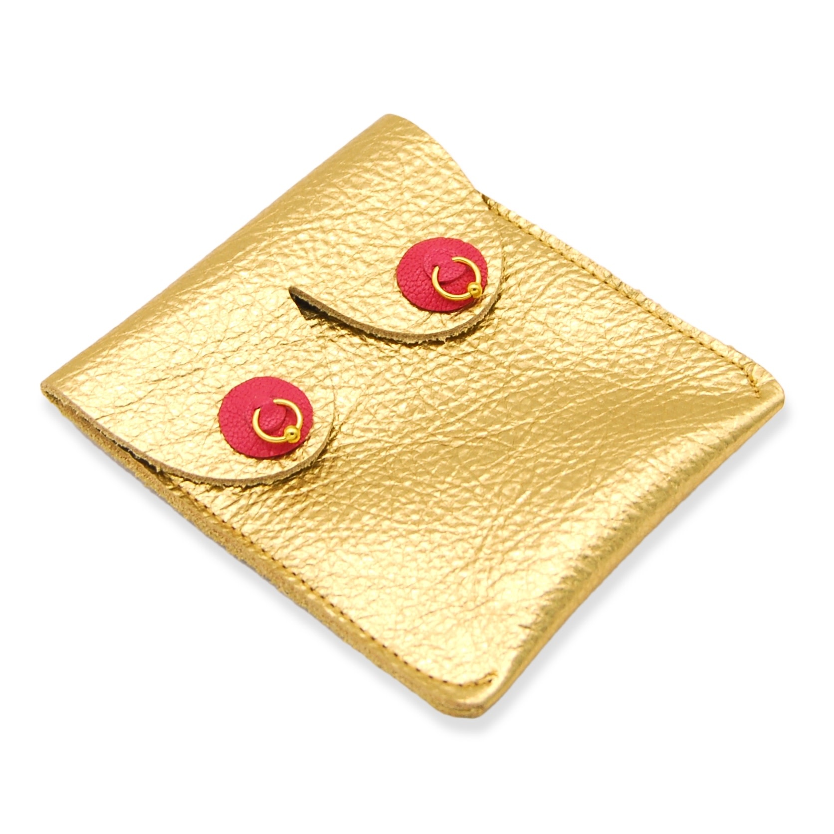 Alkemest Alkemest, Boob Pouch Piercing, gold metallic