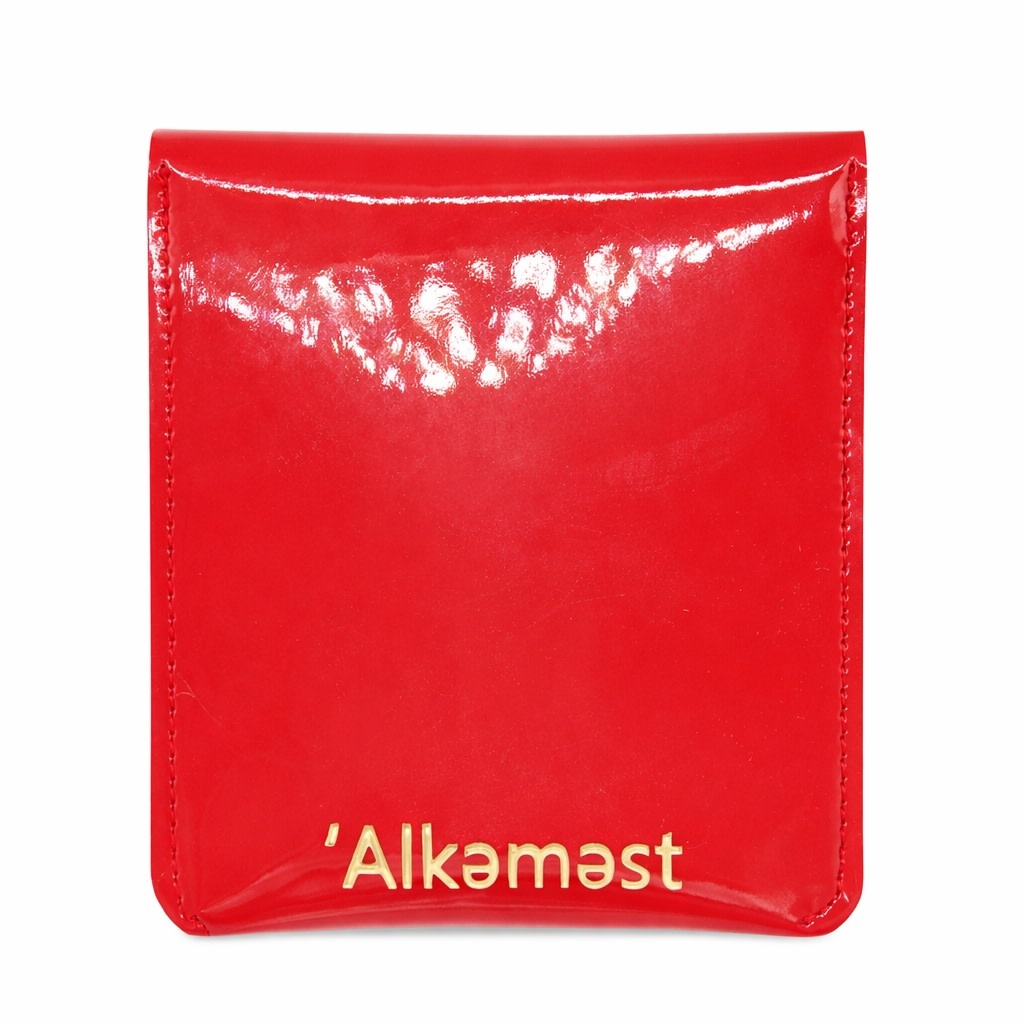 Alkemest Alkemest, Boob Pouch Pompom, red
