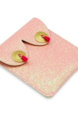 Alkemest Alkemest, Vegan Boob Pouch Pompom, pink glitter