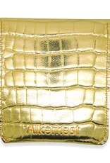 Alkemest Alkemest, Boob Pouch Pompom, gold croco