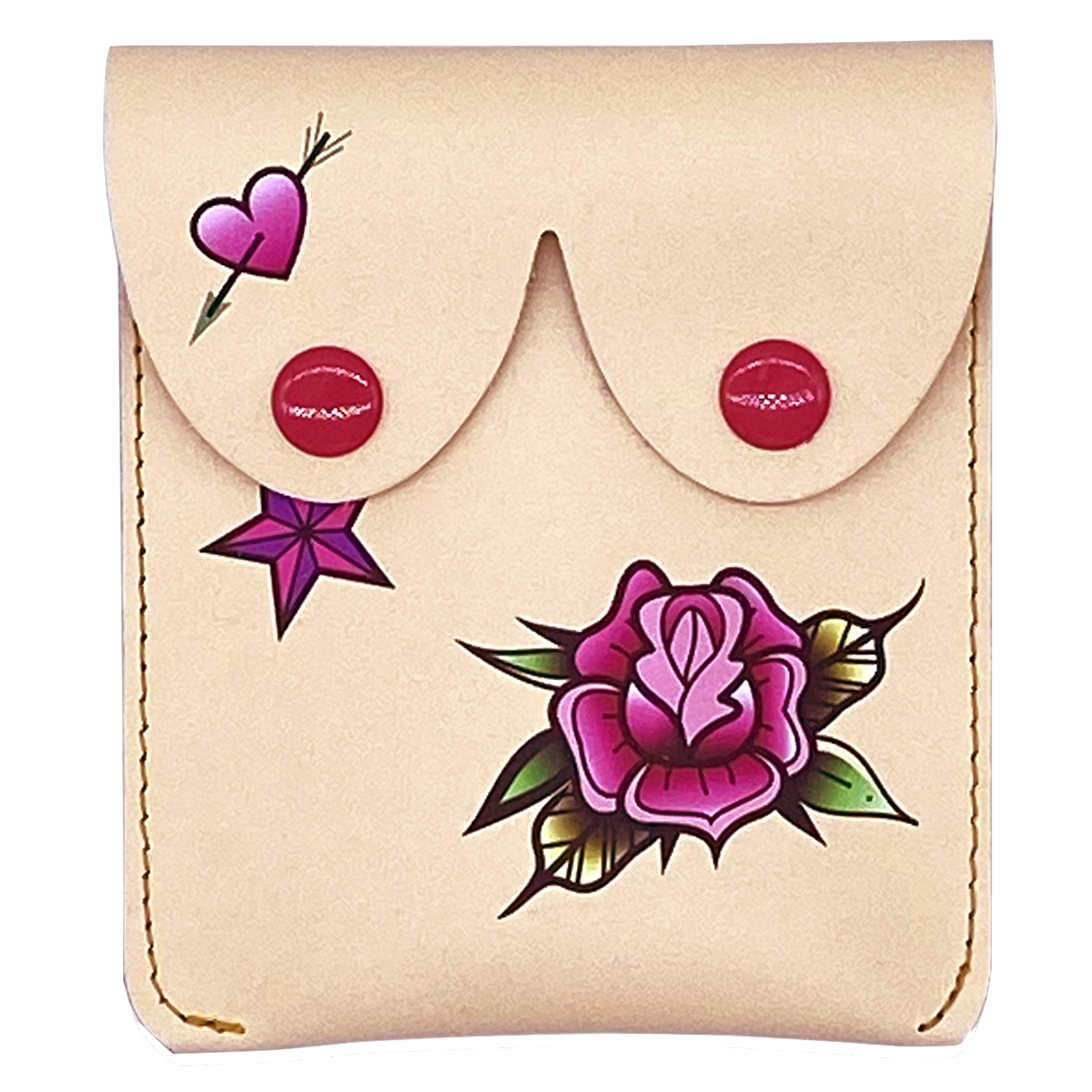 Alkemest Alkemest, Boob Pouch Tattoo, light pink