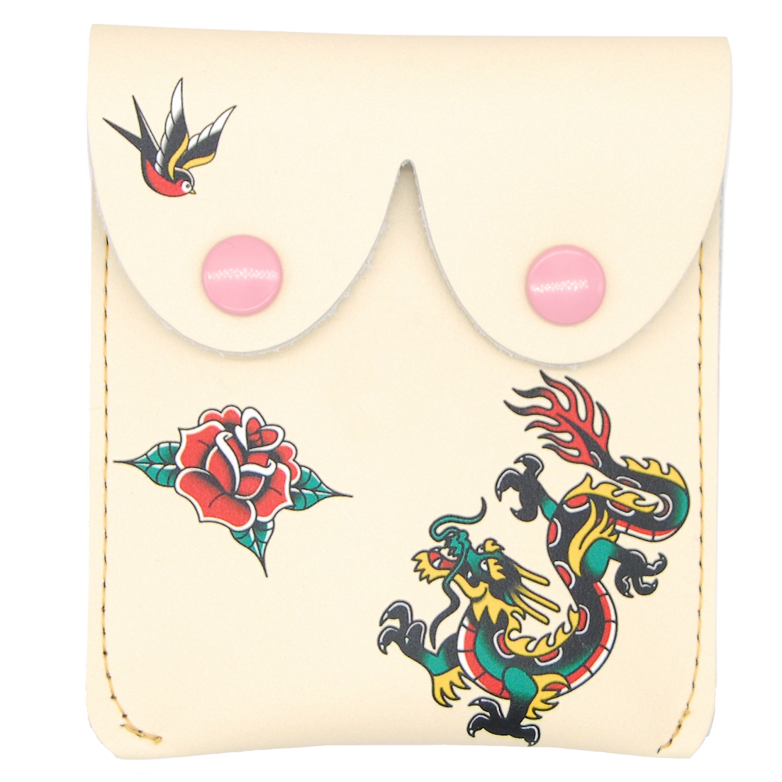 Alkemest Alkemest, Boob Pouch Tattoo, cream