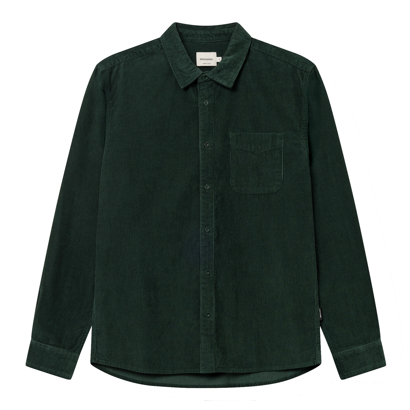 Dedicated Dedicated, Varberg Corduroy Shirt, pine grove, L