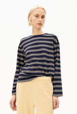 Armedangels Armedangels, Marynaa Stripe, tinted navy-golden hay, S