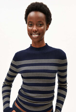 Armedangels Armedangels, Alaania Stripe, tinted navy-golden hay, L