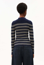 Armedangels Armedangels, Alaania Stripe, tinted navy-golden hay, M
