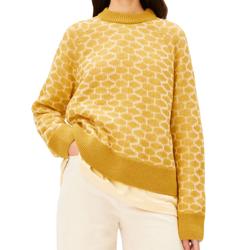 Armedangels Armedangels, Wool Multi Dots, mosslace-oatmilk, M