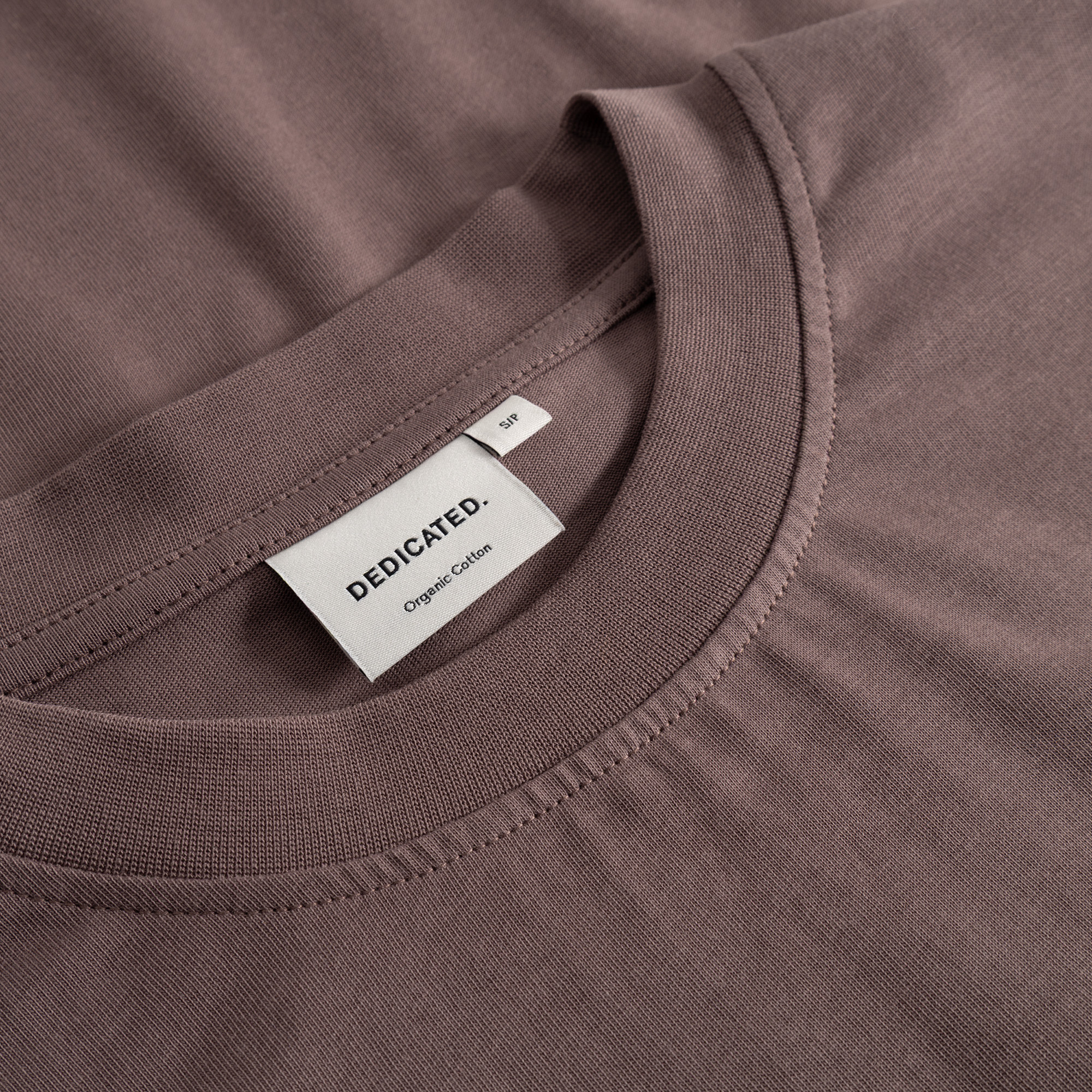 Dedicated Dedicated, Vreta LS T-Shirt, sparrow brown, XS