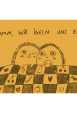 Slinga Slinga, Postkarte, einigeln