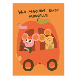 Slinga Slinga, Postkarte, mausflug