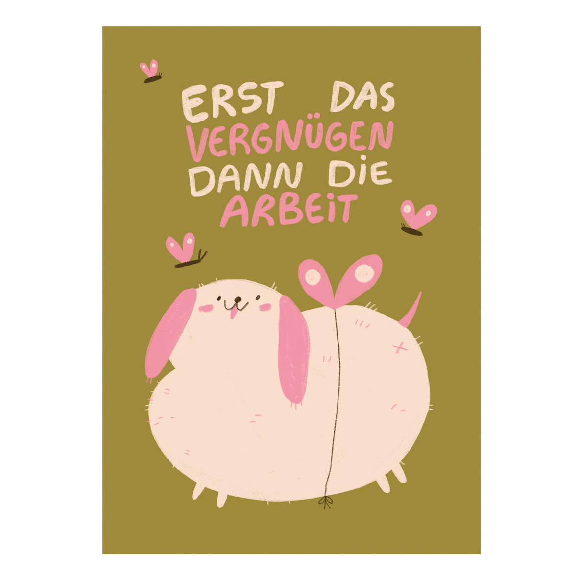 Slinga Slinga, Postkarte, vergnügen
