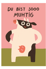 Slinga Slinga, Postkarte, muhtig