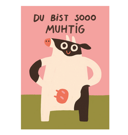 Slinga Slinga, Postkarte, muhtig