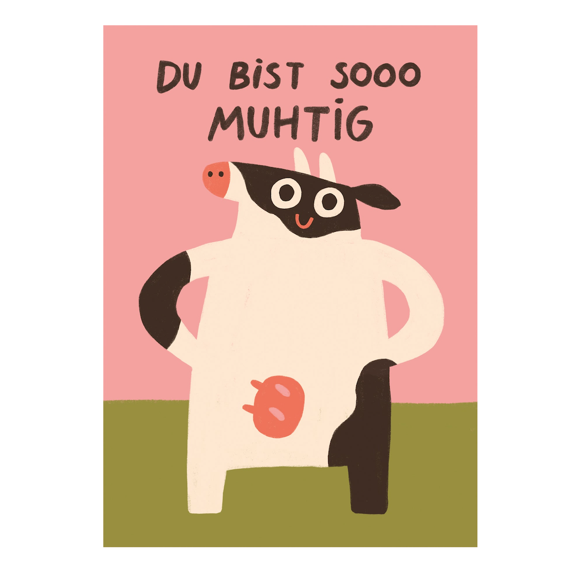 Slinga Slinga, Postkarte, muhtig