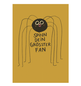Slinga Slinga, Postkarte, spinne