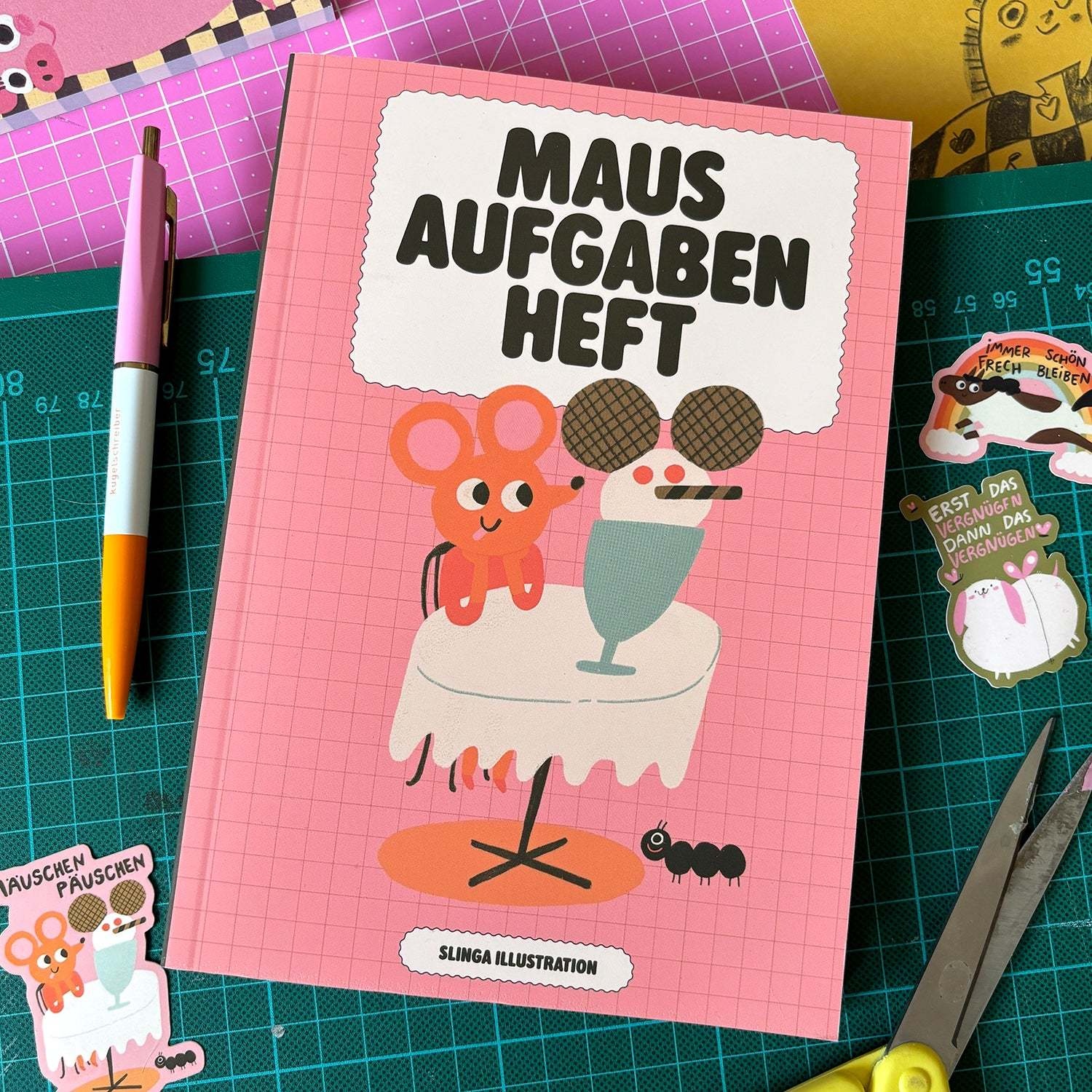 Slinga Slinga, das Mausaufgabenheft