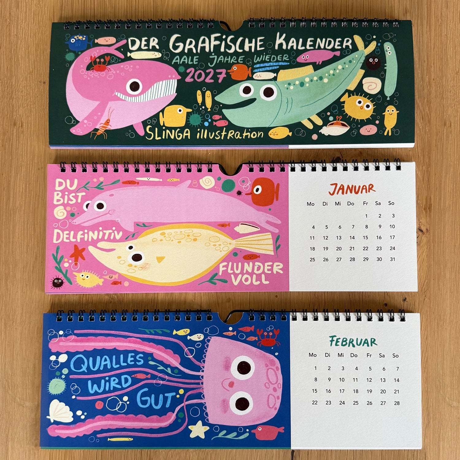 Slinga Slinga, der GraFische Kalender 2027