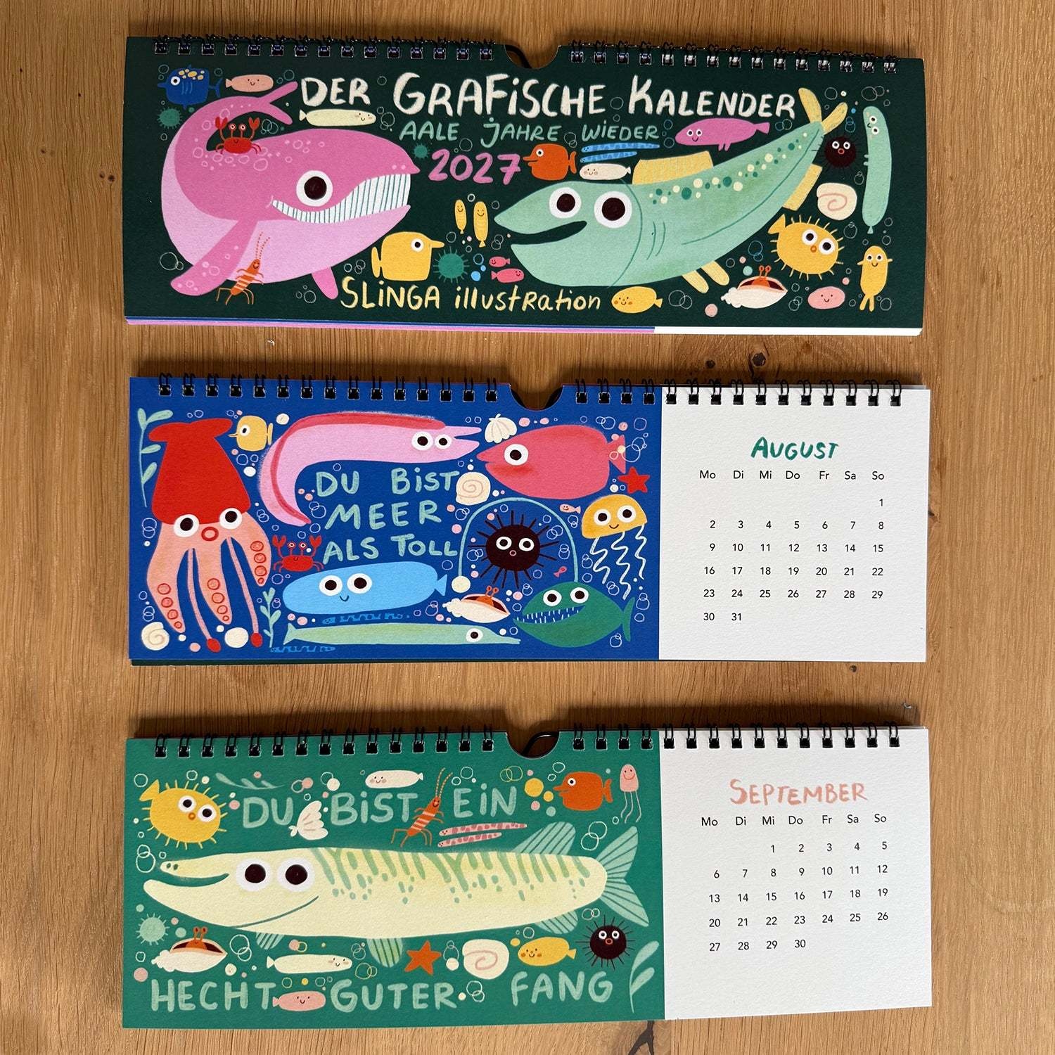 Slinga Slinga, der GraFische Kalender 2027