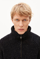Armedangels Armedangels, Troyer Tweed Knit, black, L