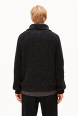 Armedangels Armedangels, Troyer Tweed Knit, black, M