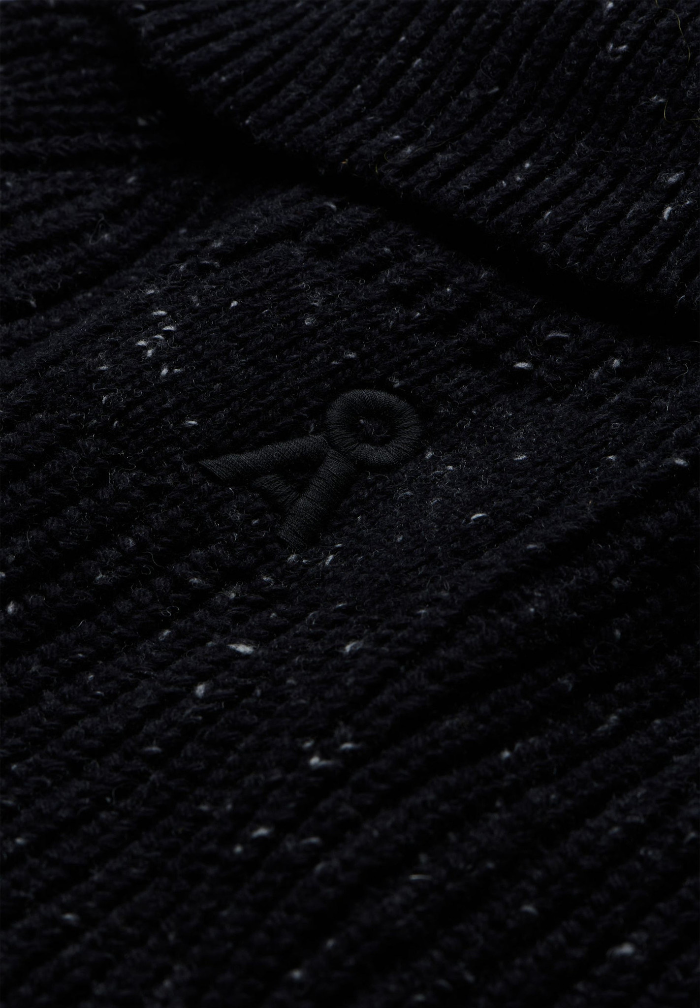 Armedangels Armedangels, Troyer Tweed Knit, black, S
