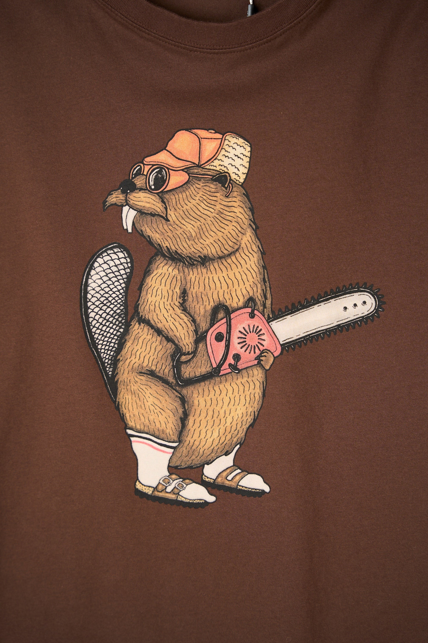 Lakor Lakor, Lazy Lumber T-Shirt, chicory coffee, L