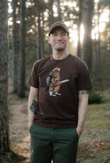 Lakor Lakor, Lazy Lumber T-Shirt, chicory coffee, S