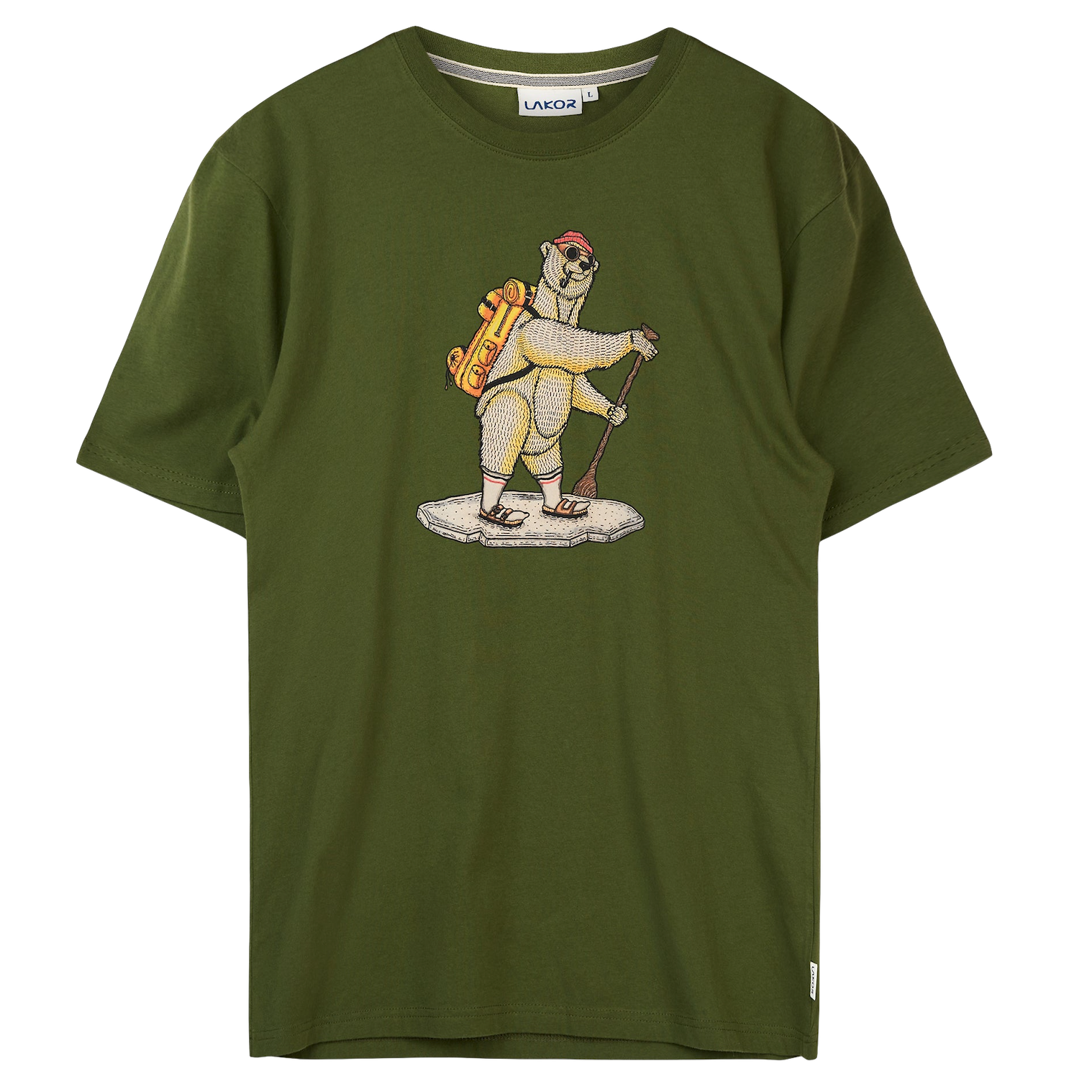 Lakor Lakor, WASSUP T-Shirt, riffle green, S