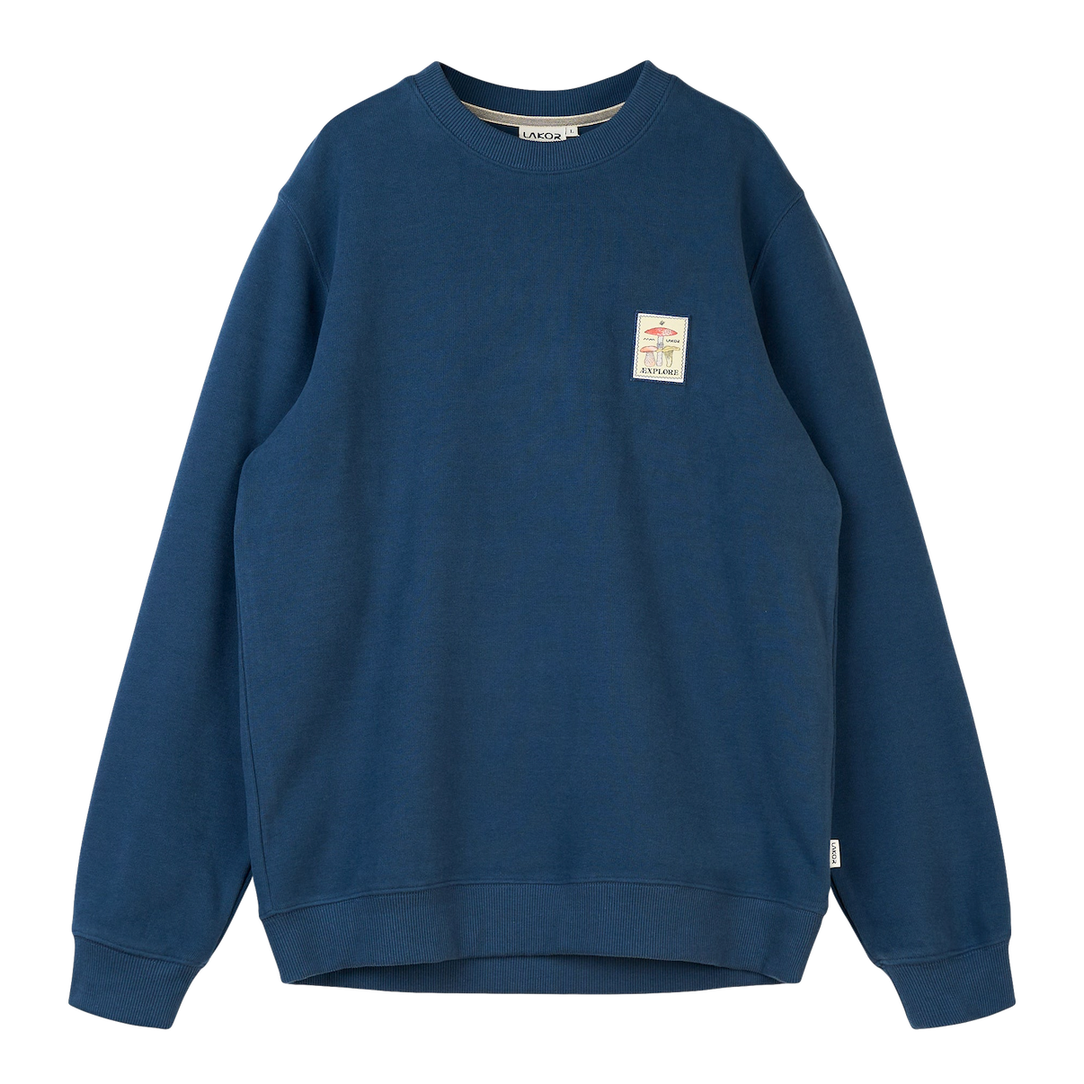 Lakor Lakor, Mushroom Trio Crewneck, insignia blue, M