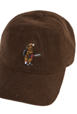Lakor Lakor, Beaver Timber Courd Cap, chocolate brown