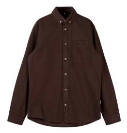 Lakor Lakor, Bedford Court Shirt, coffee bean, L