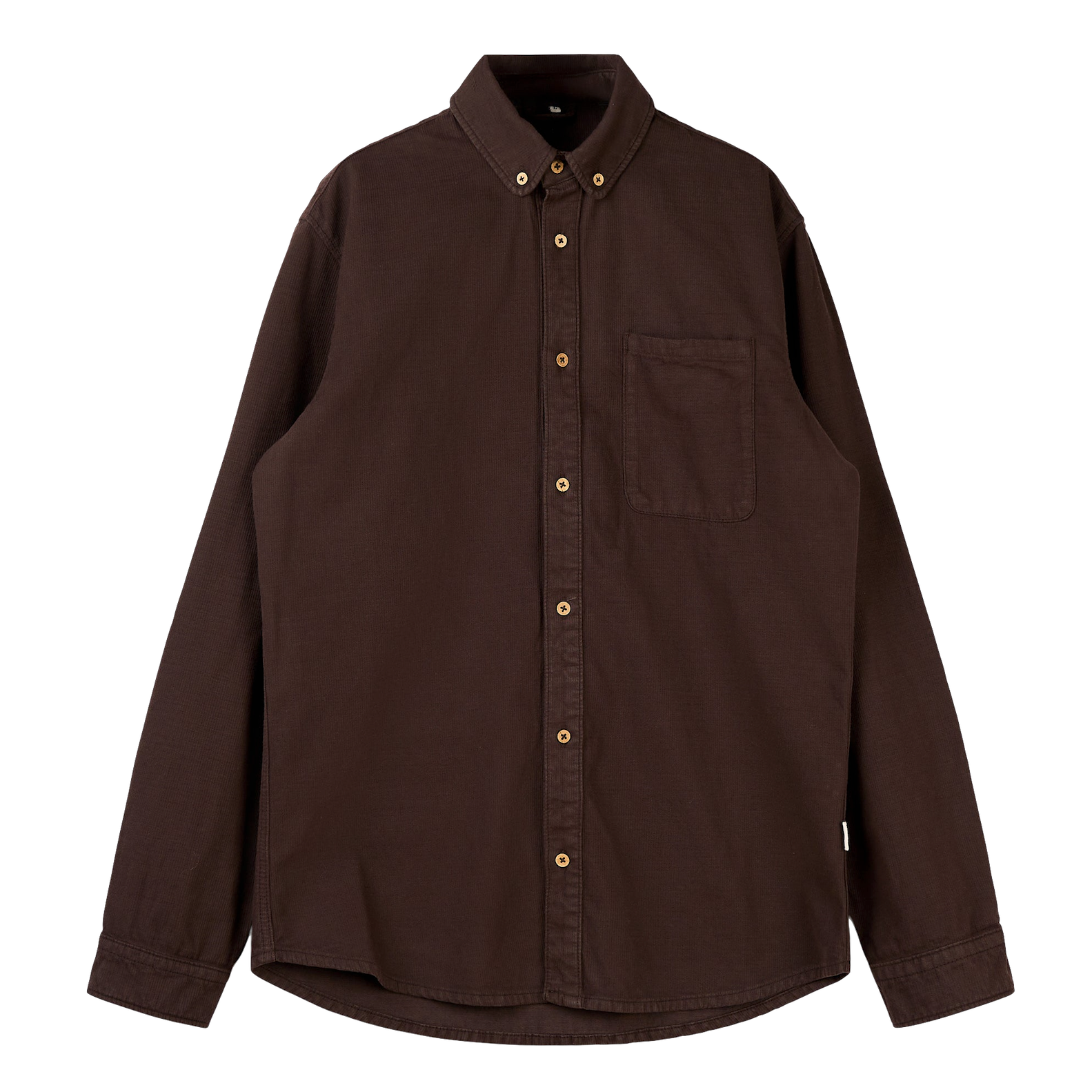 Lakor Lakor, Bedford Court Shirt, coffee bean, L