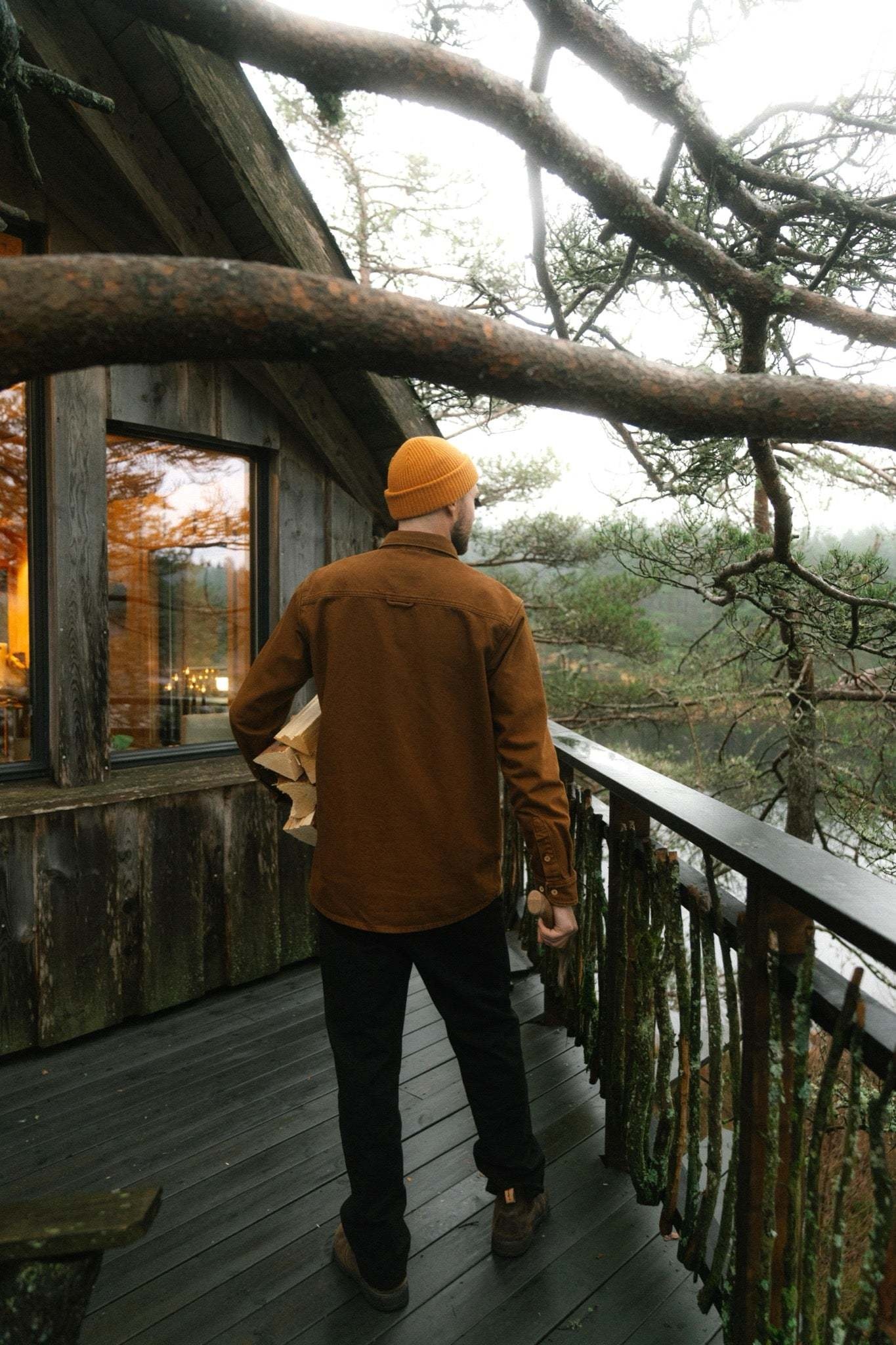 Lakor Lakor, Spork Overshirt, monk's robe, S