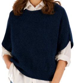 Les Racines du Ciel Les Racines du Ciel, Aube Sleeveless Sweater, blue, M