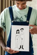 helen b helen b, Poster, naked couple