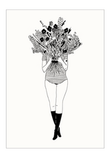 helen b helen b, Poster, flower girl