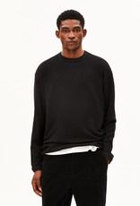 Armedangels Armedangels, Maarkos Waffle LS, black, M