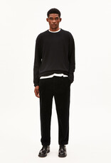 Armedangels Armedangels, Maarkos Waffle LS, black, M