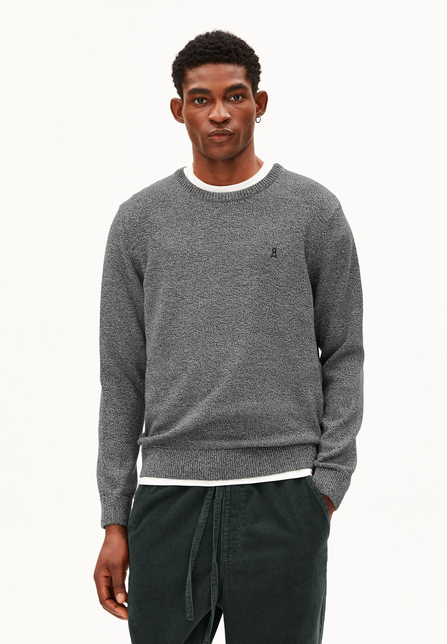 Armedangels Armedangels, Alvaario, black-oatmilk, L