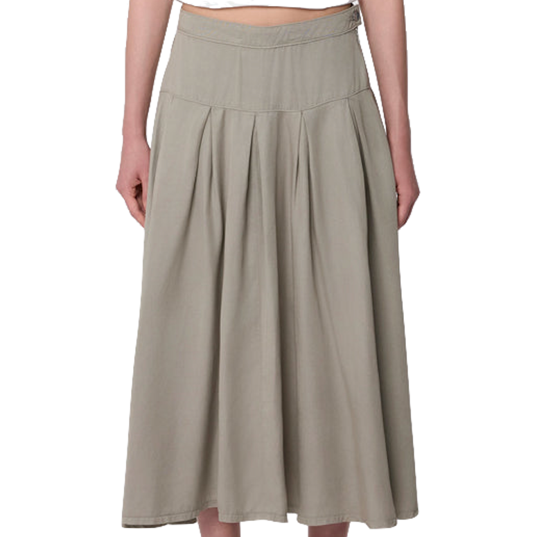 Dawn Dawn, Breeze Skirt, rock olive, M