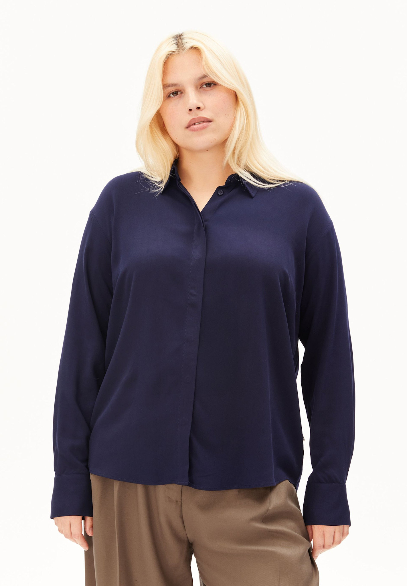 Armedangels Armedangels, Larisaana LS, tinted navy, M
